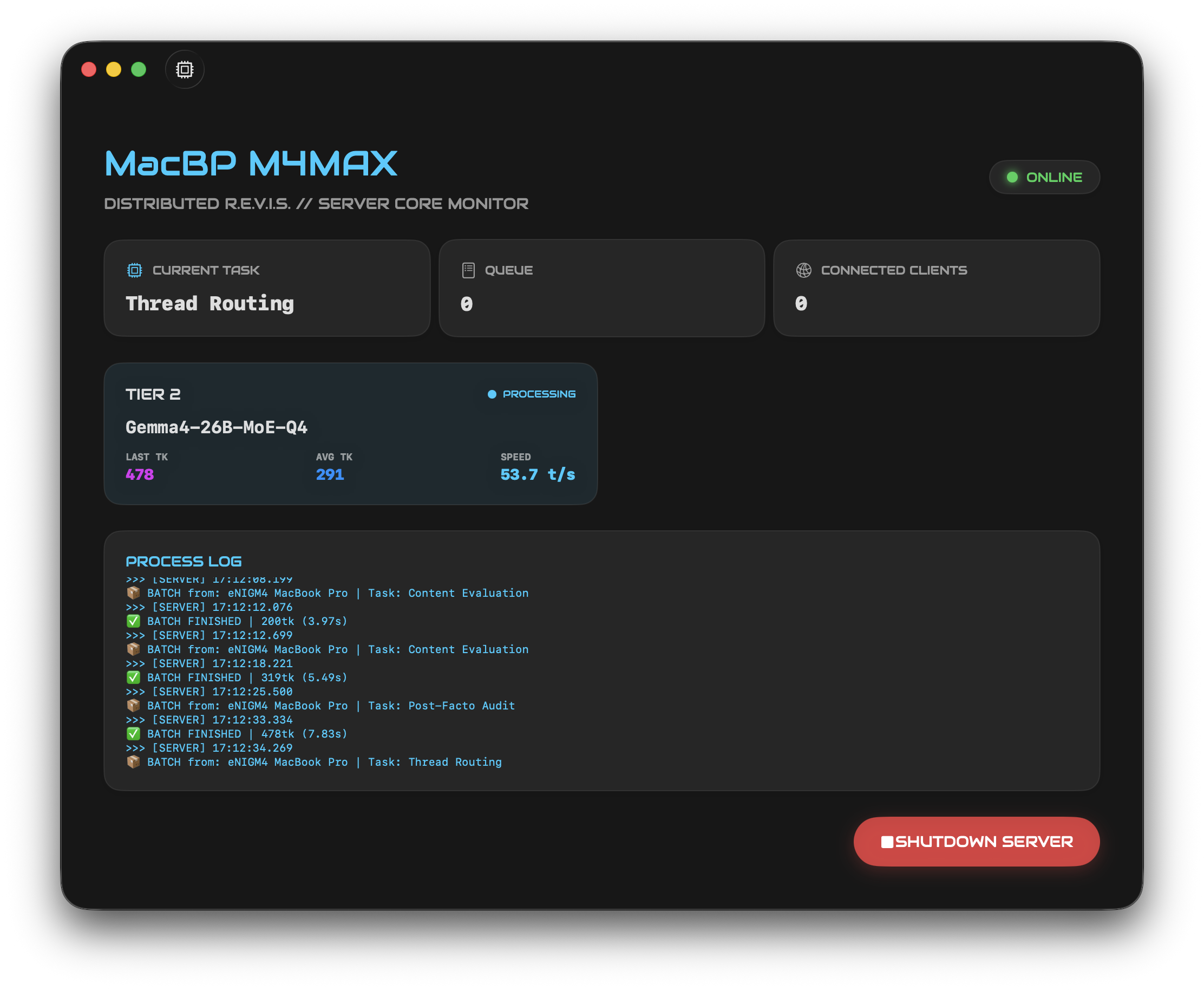 Server M4 Max